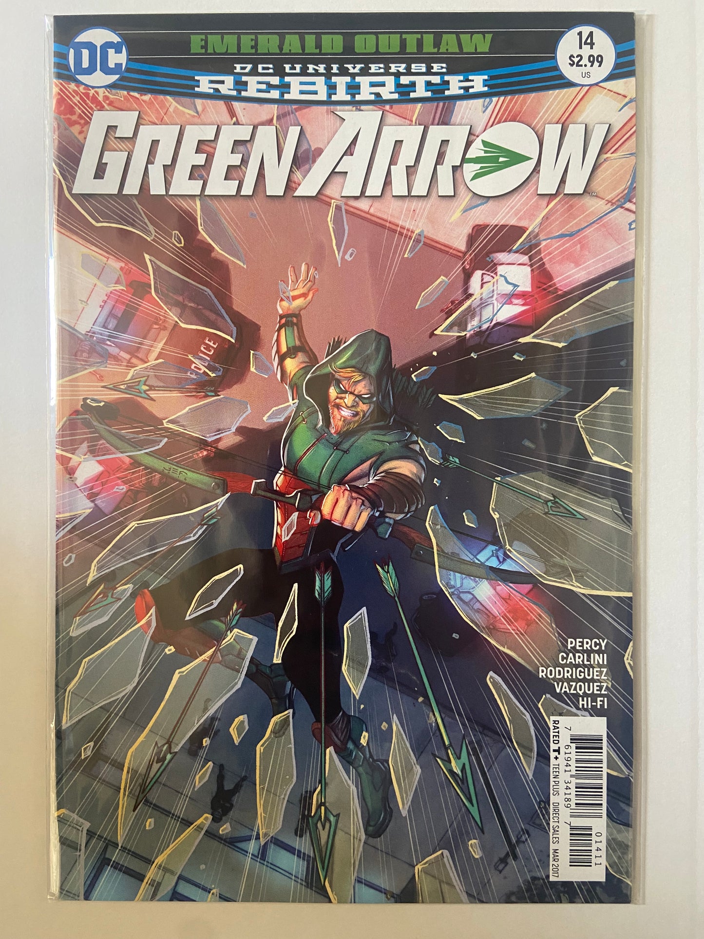 Green Arrow #14 2017 DC Comics