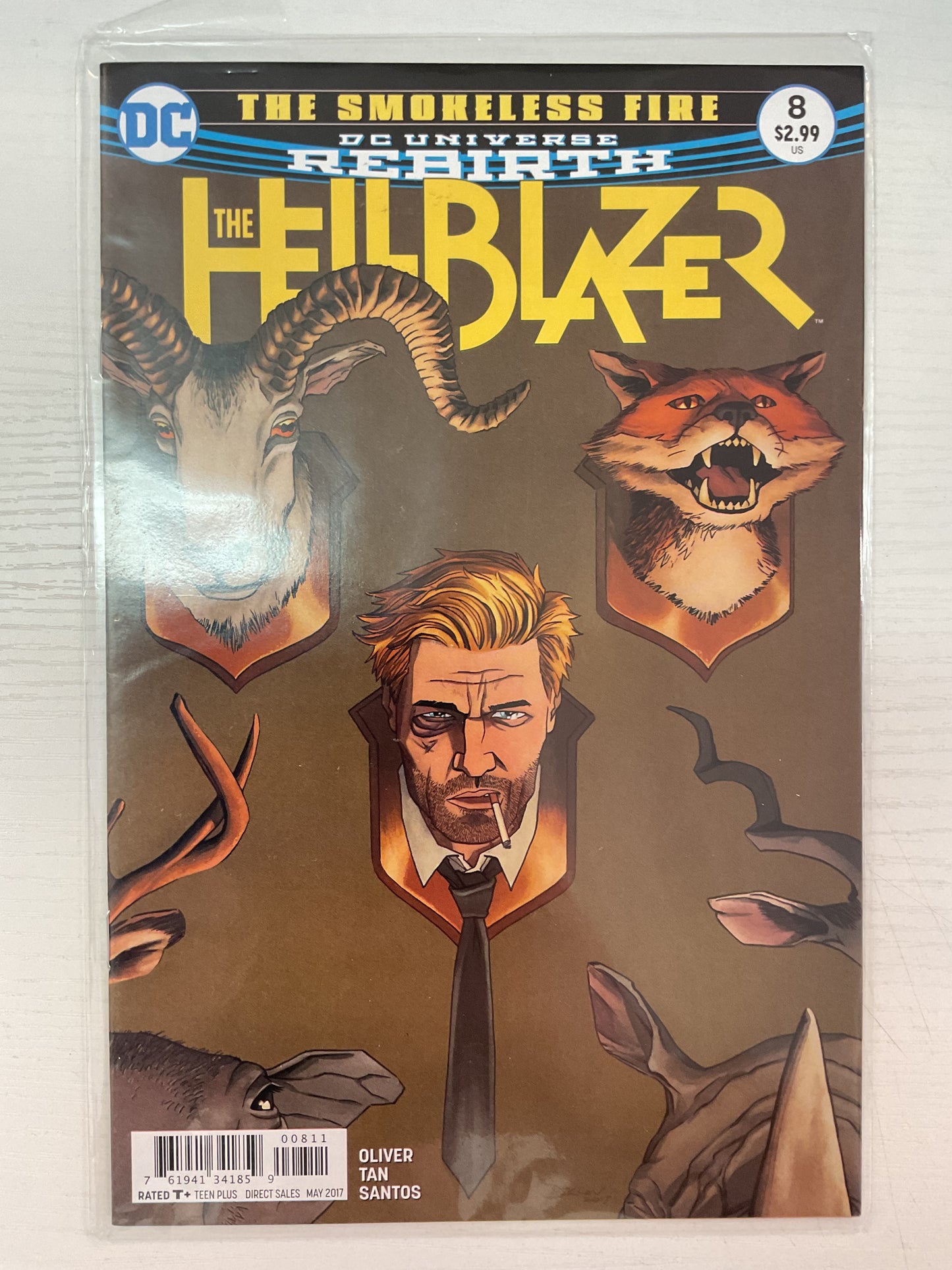 Hellblazer #8 2017 DC Comics