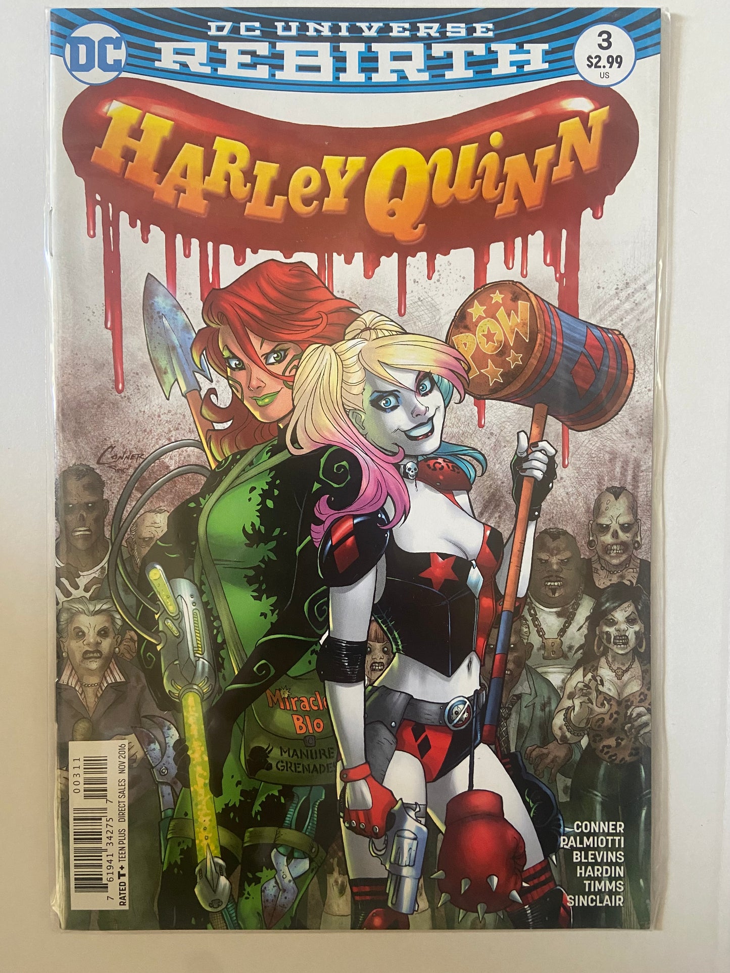 Harley Quinn #3 2016 DC Comics