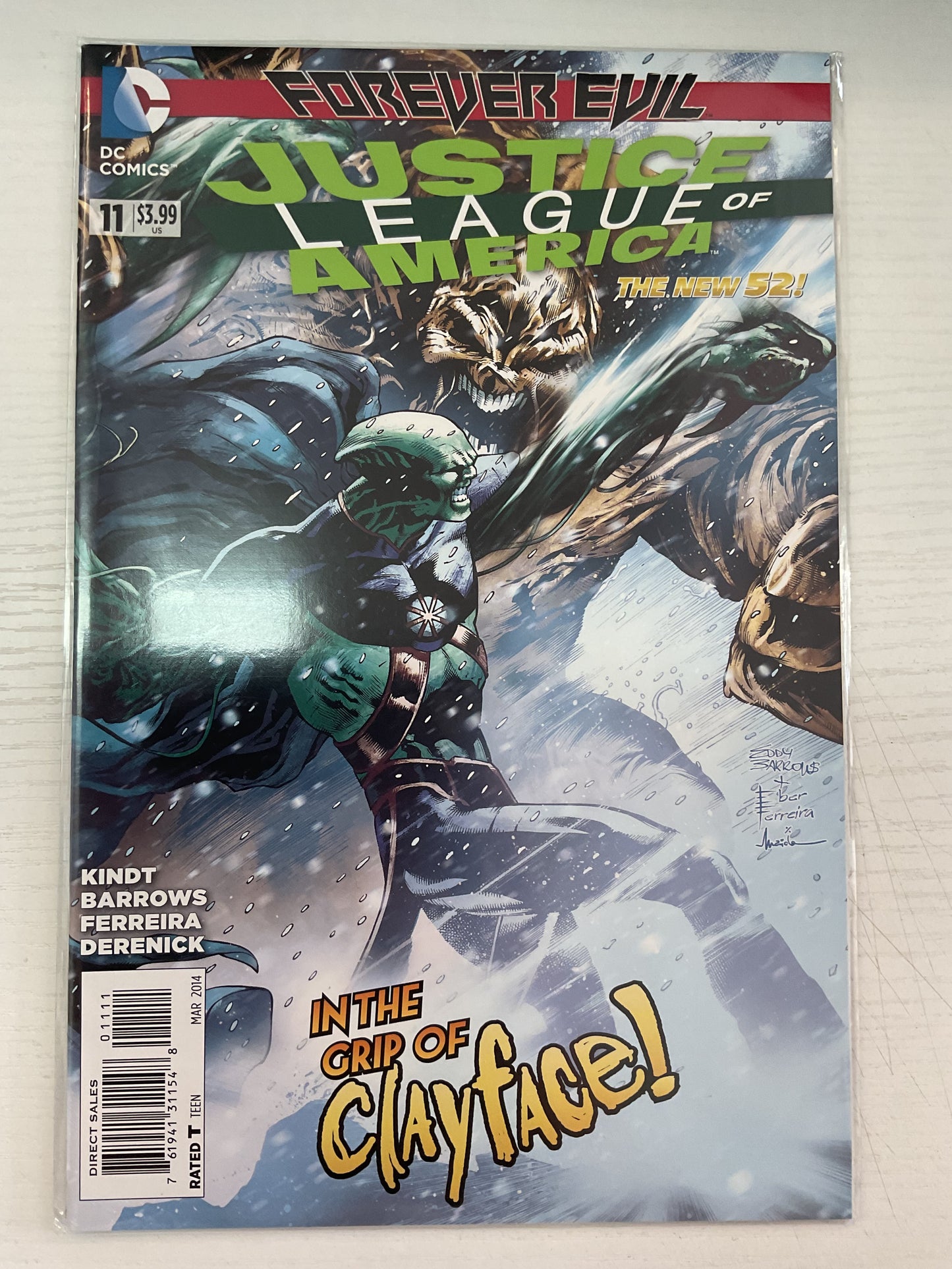 Justice League Of America #11 2014 DC Comics Forever Evil