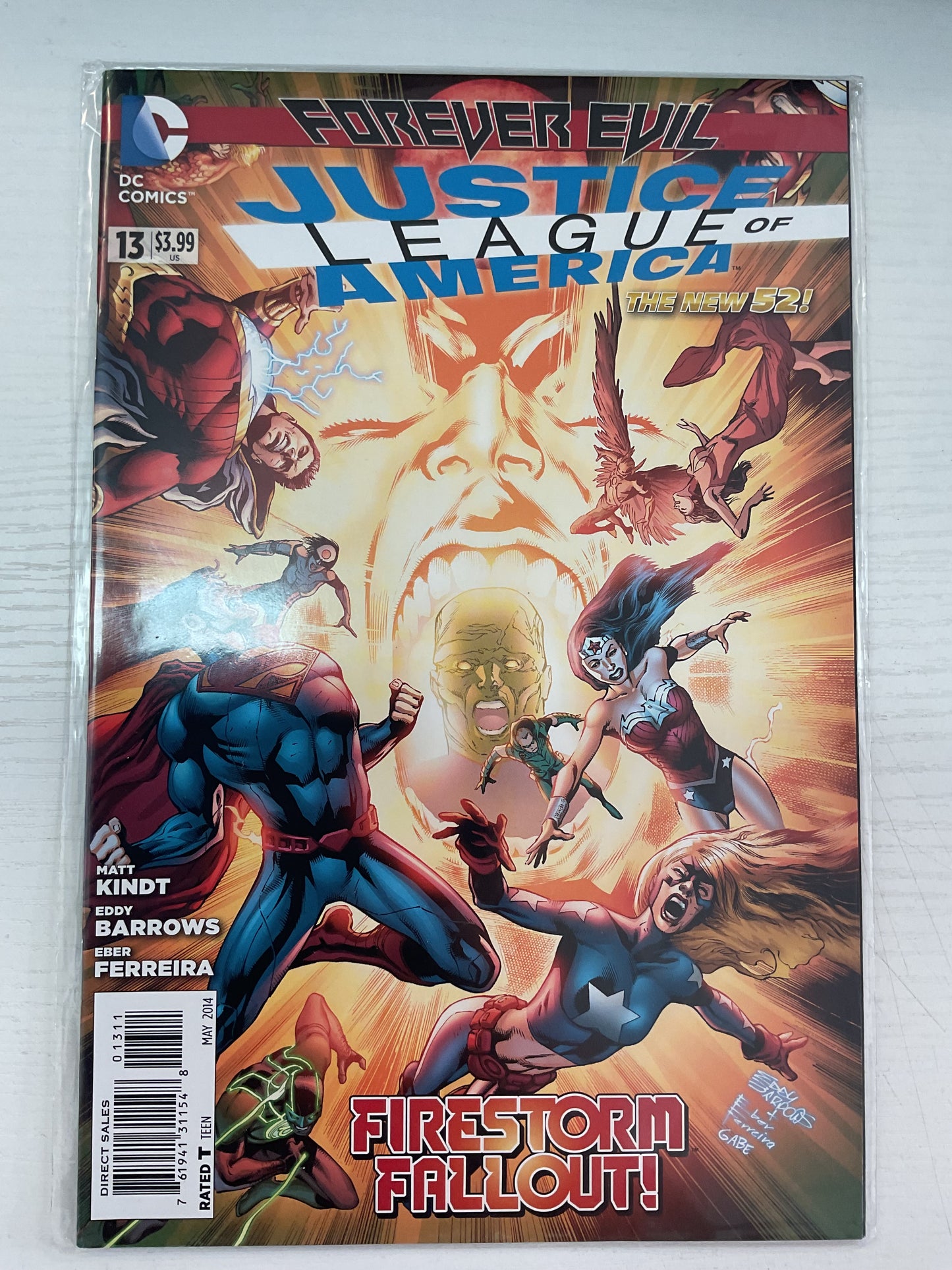 Justice League Of America #13 2014 DC Comics Forever Evil