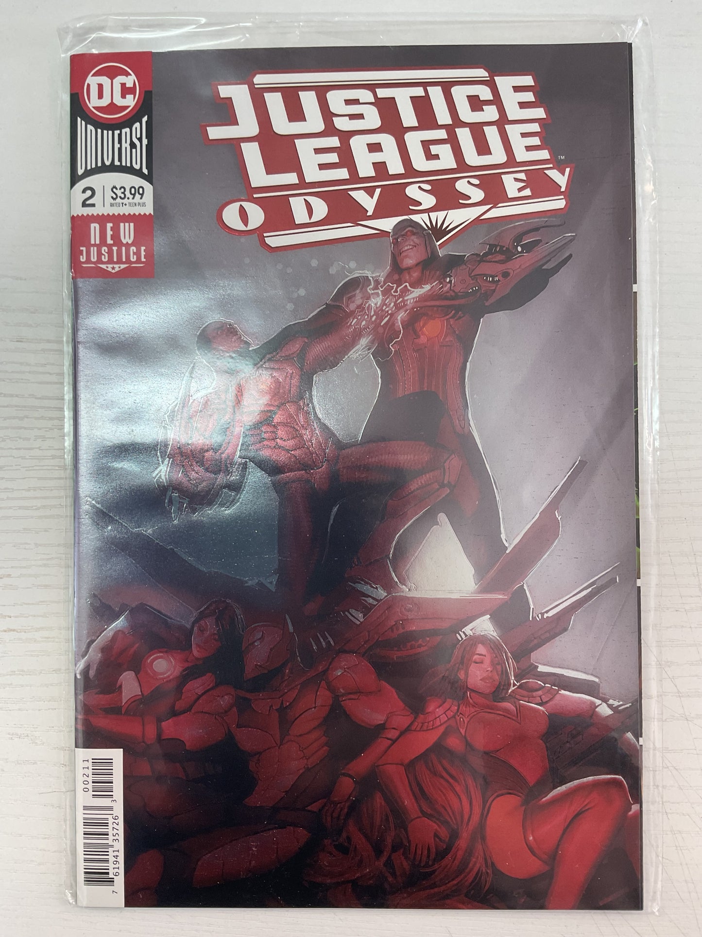 Justice League Odyssey #2 2018 DC Comics Foil Cover