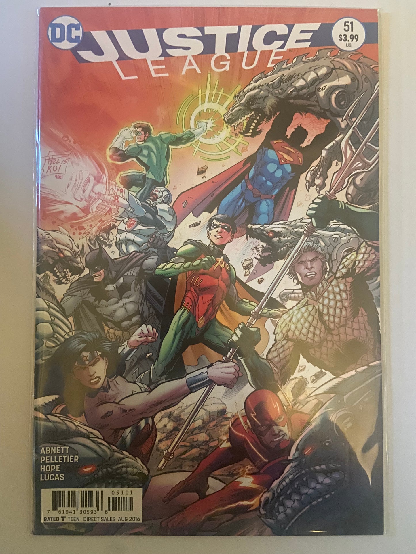 Justice League #51 2016 DC Comics