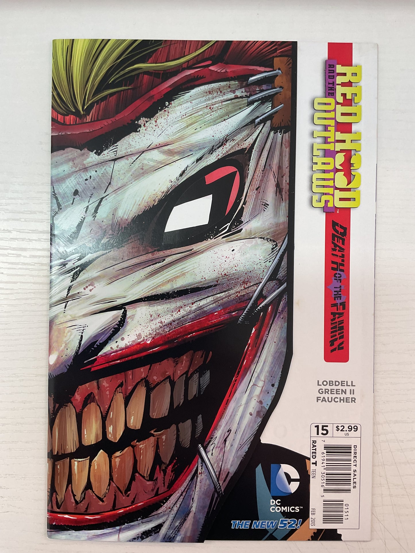 Red Hood And The Outlaws #15 2013 DC Comics