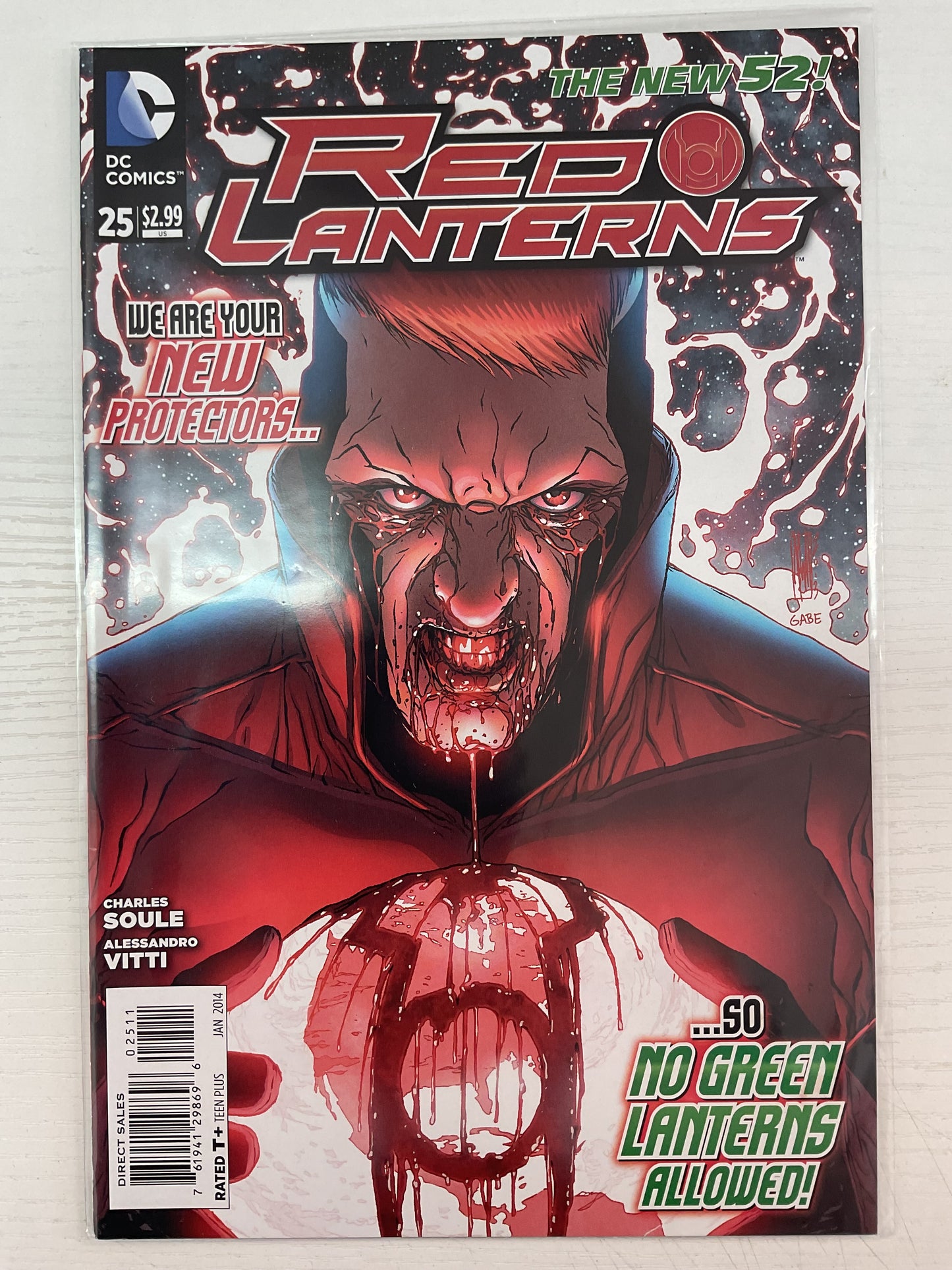 Red Lanterns #25 2014 DC Comics