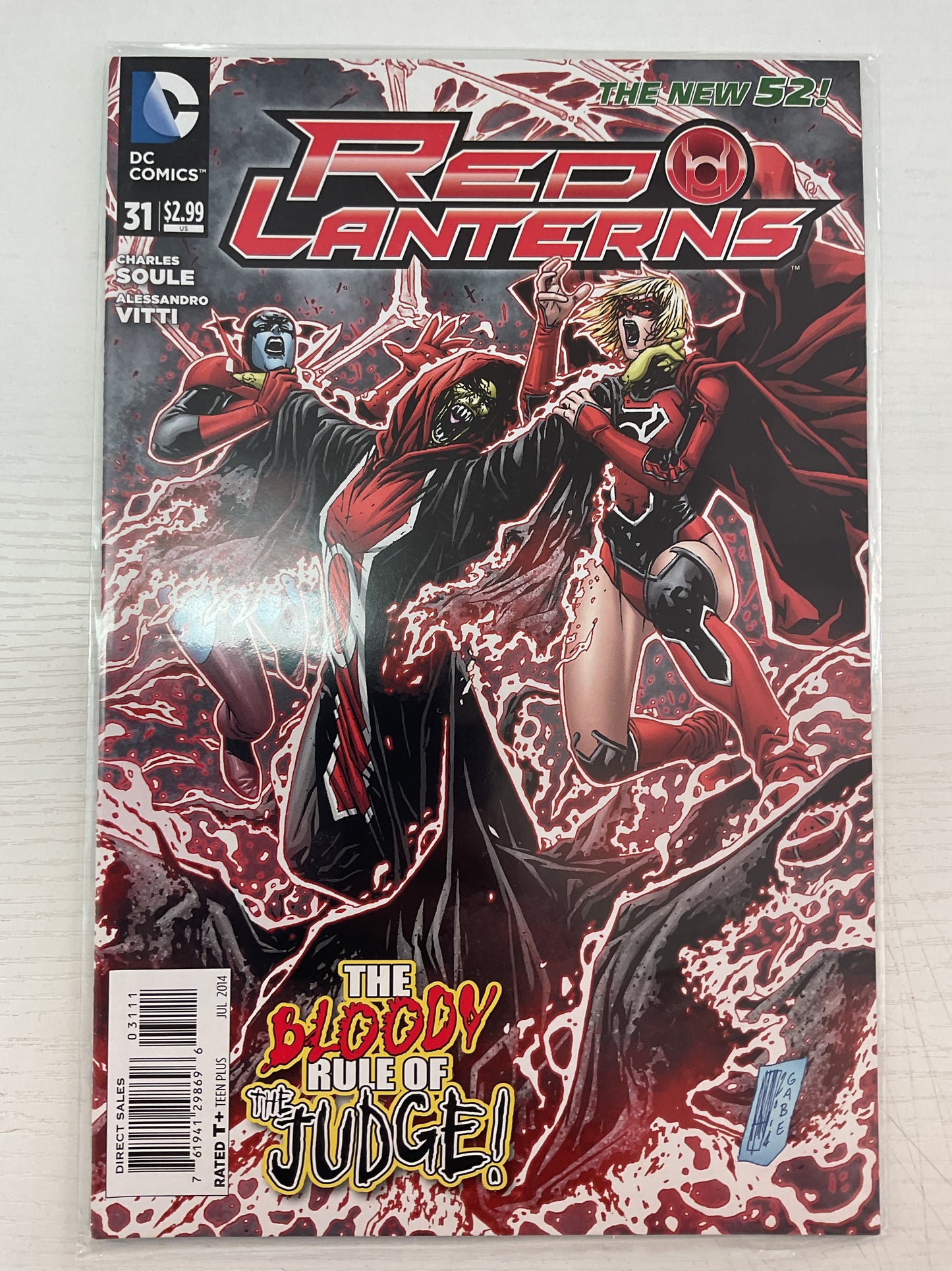 Red Lanterns #31 2013 DC Comics