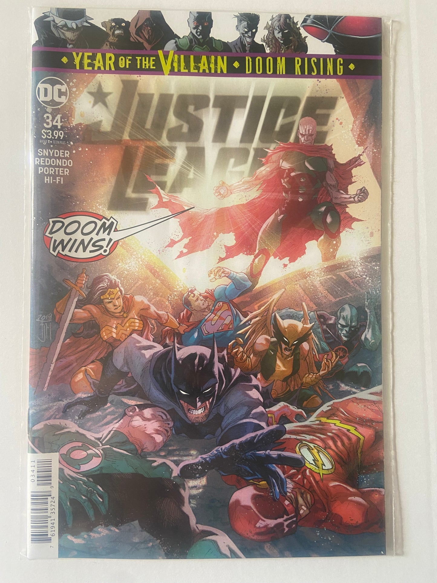 Justice League #34 2019 DC Comics