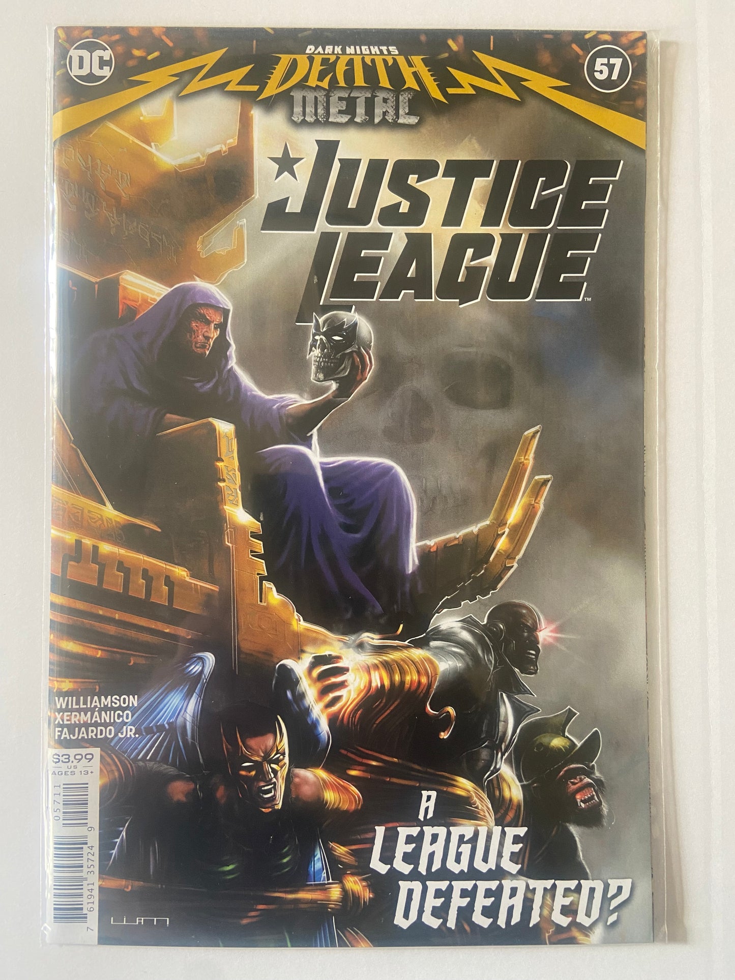 Justice League #57 2020 DC Comics