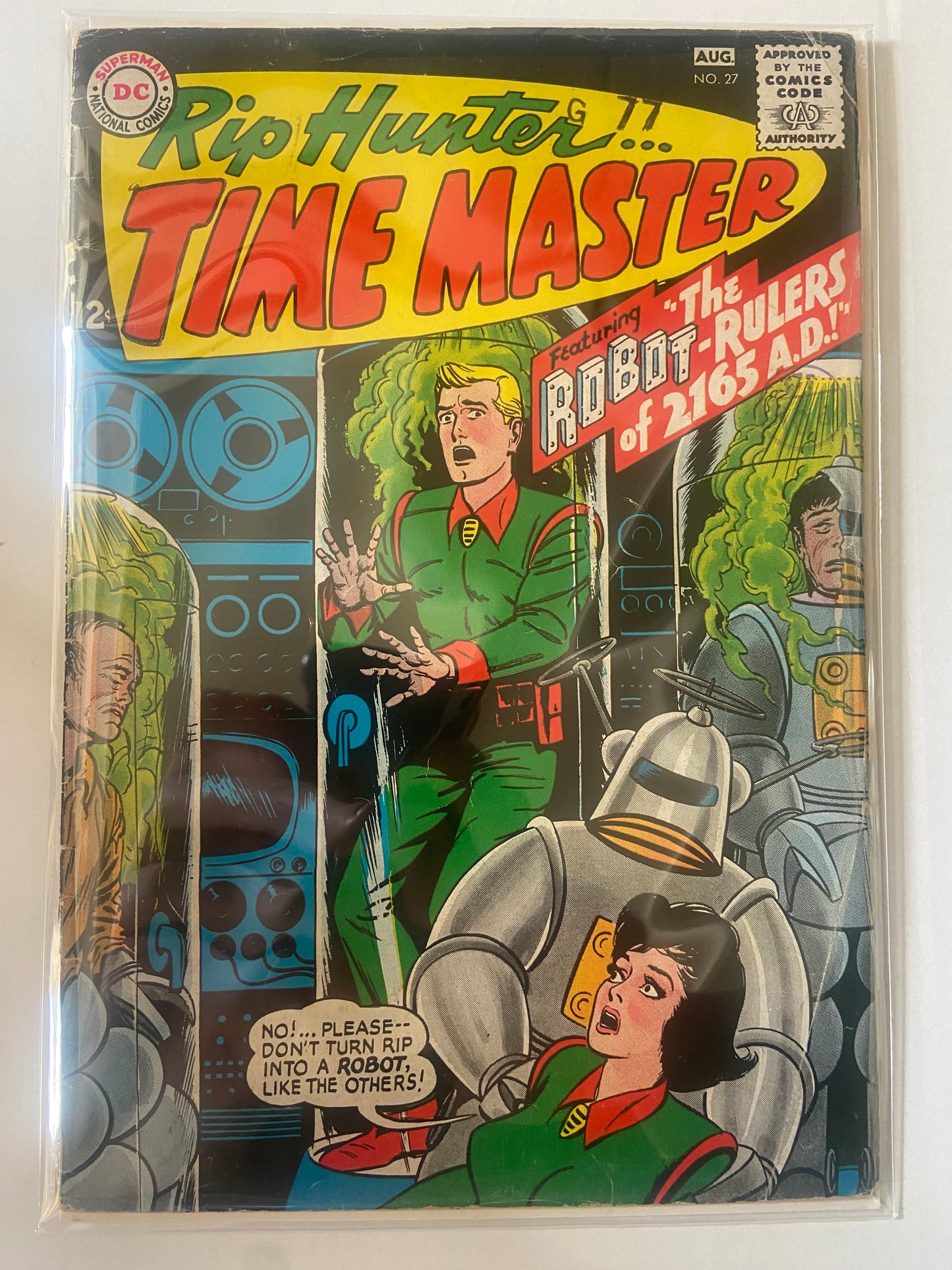 Rip Hunter Time Master #27 1965 DC Comics