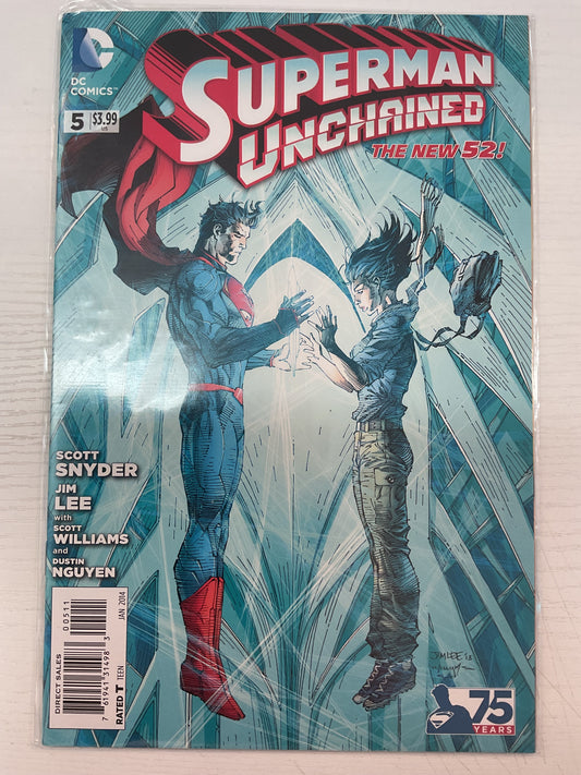 Superman Unchained #5 2014 DC Comics