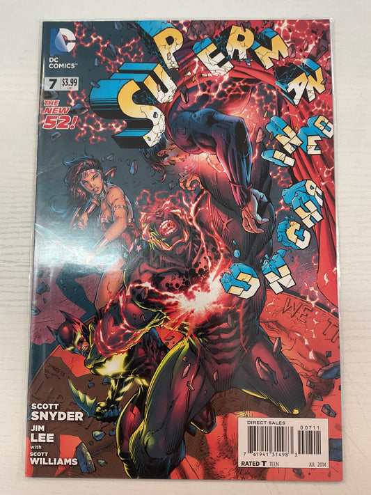 Superman Unchained #7 2014 DC Comics