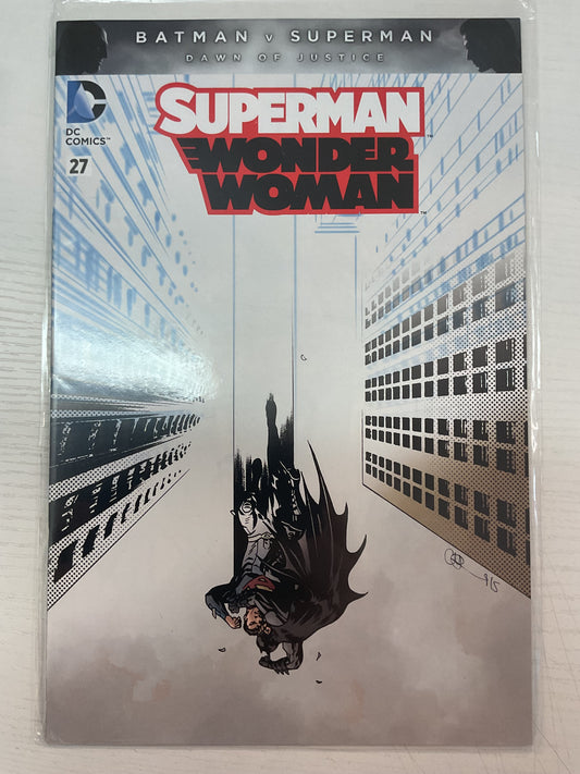 Superman Wonder Woman #27 2016 DC Comics Batman V Superman Variant