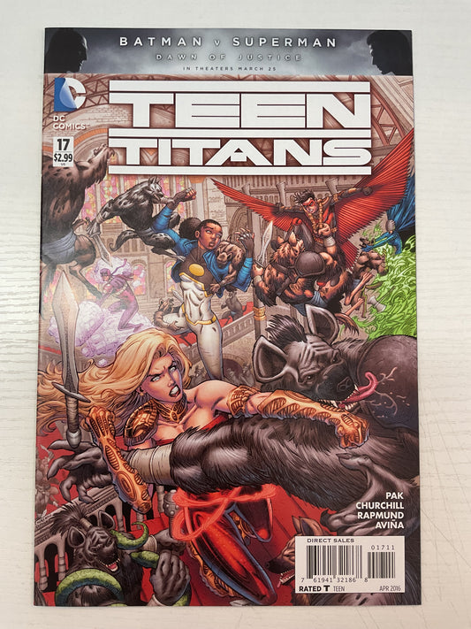 Teen Titans #17 2016 DC Comics
