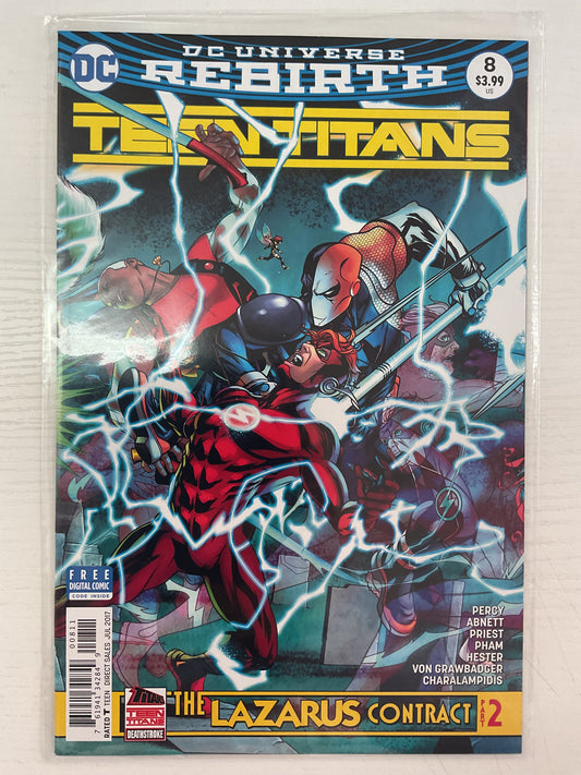 Teen Titans #8 2017 DC Comics Lazarus Contract