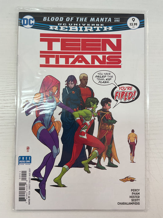 Teen Titans #9 2017 DC Comics