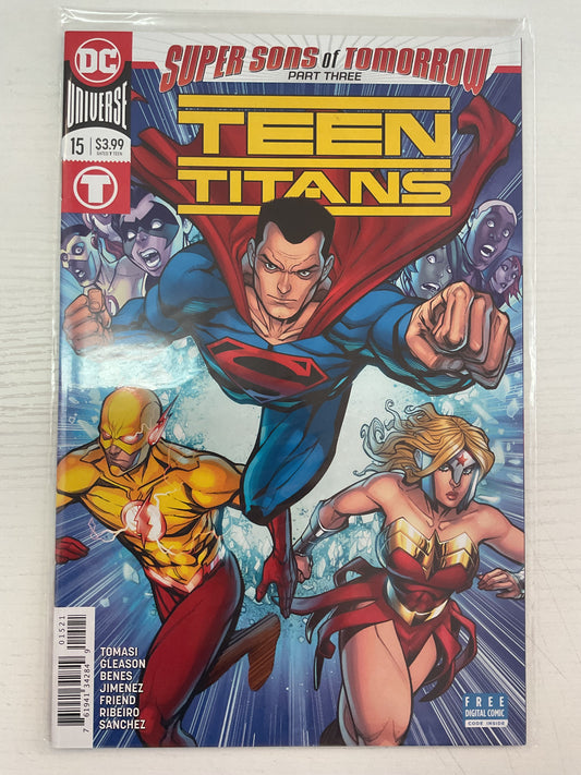 Teen Titans #15 2018 DC Comics Super Sons Of Tomorrow