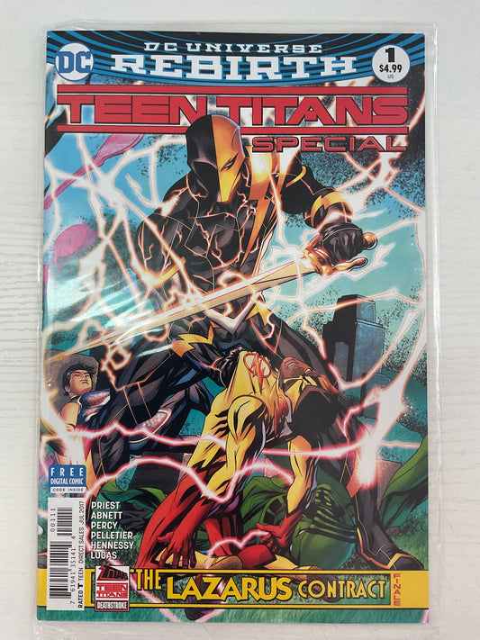 Teen Titans Special #1 2017 DC Comics Lazarus Contract