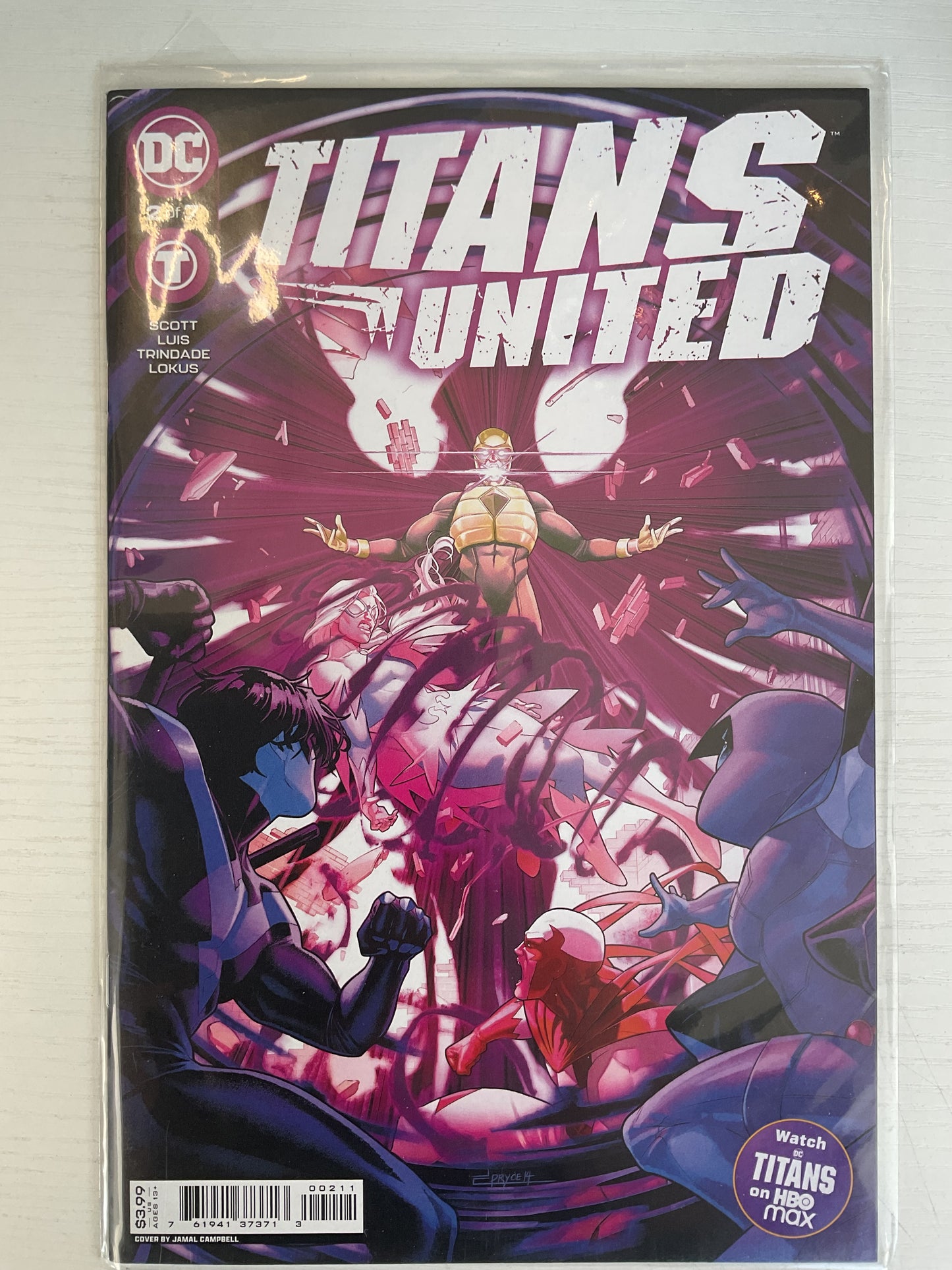 Titans United #2 2021 DC Comics