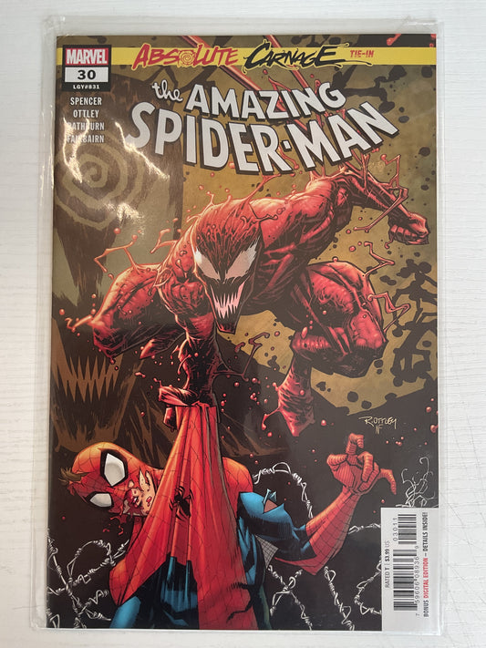 Amazing Spider-Man #30 2019 Marvel Comics Absolute Carnage