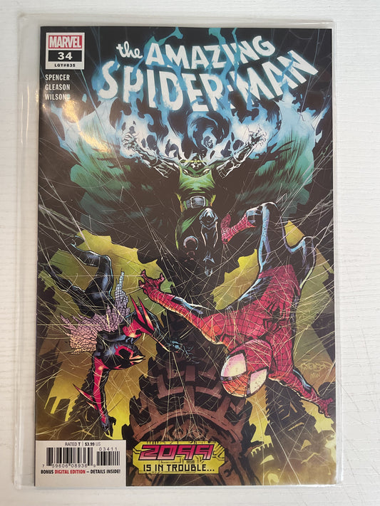 Amazing Spider-Man #34 2019 Marvel Comics