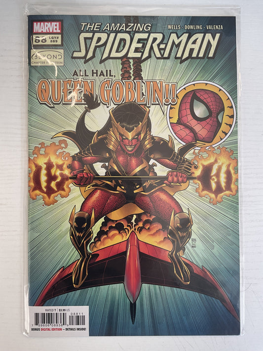 Amazing Spider-Man #88 2022 Marvel Comics 1st Appearance Of Goblin Queen