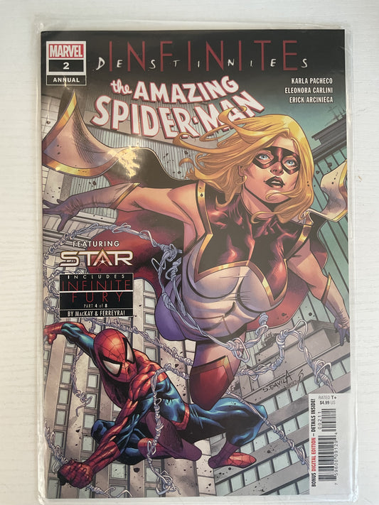 Amazing Spider-Man Annual #2 2021 Marvel Comics Infinite Destinies