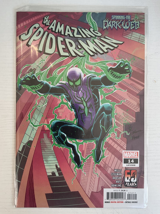 Amazing Spider-Man #14 2022 Marvel Comics 1st Appearance Of Hallow’s Eve