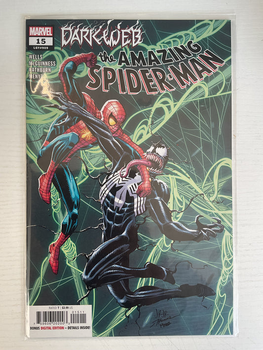 Amazing Spider-Man #15 2022 Marvel Comics Dark Web