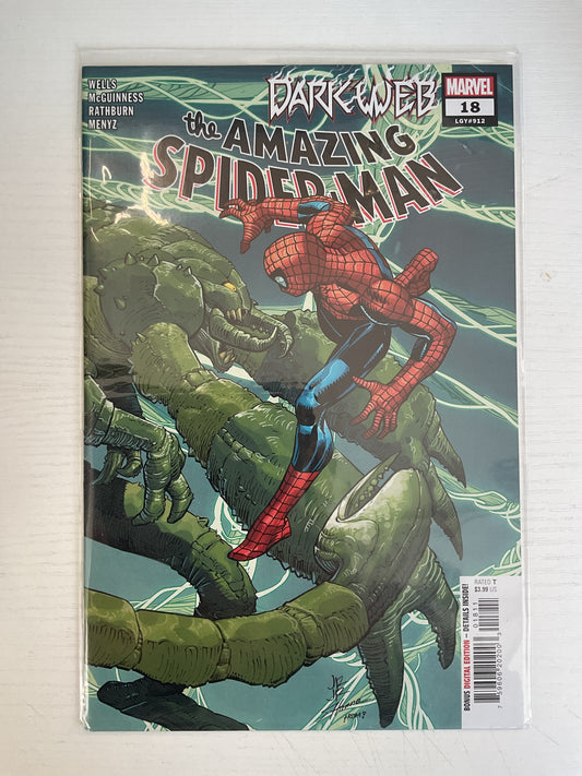 Amazing Spider-Man #18 2023 Marvel Comics Dark Web