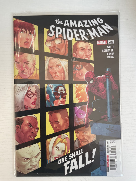 Amazing Spider-Man #26 2023 Marvel Comics Death Of Ms Marvel