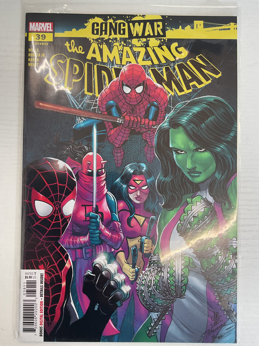 Amazing Spider-Man #39 2023 Marvel Comics Gang War