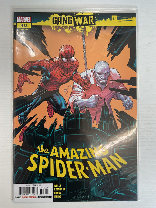 Amazing Spider-Man #40 2023 Marvel Comics Gang War