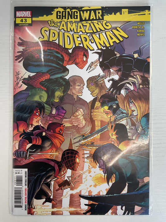 Amazing Spider-Man #43 2024 Marvel Comics Gang War