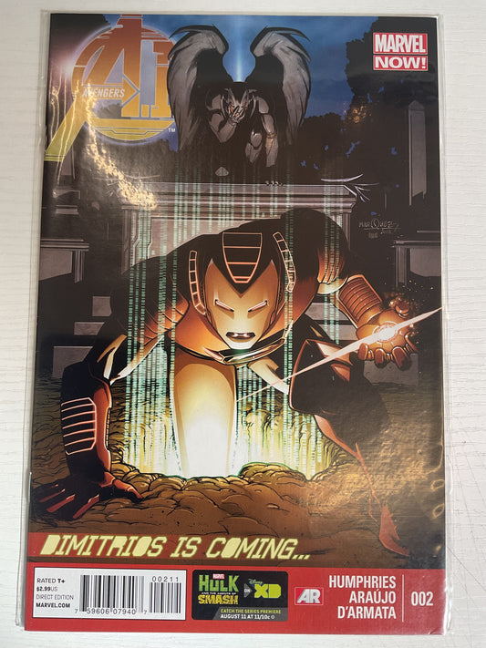 Avengers AI #2 2014 Marvel Comics