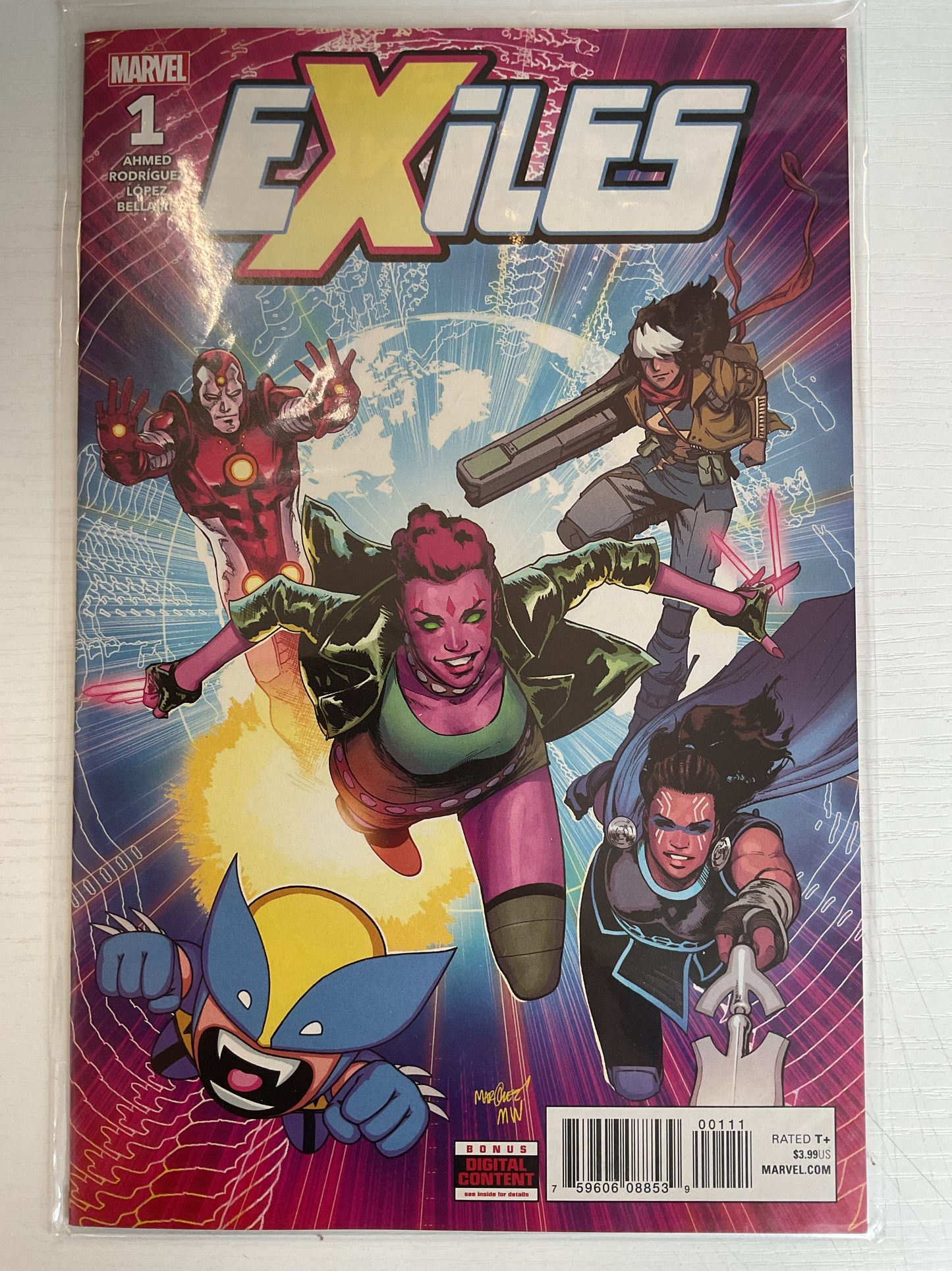 Exiles #1 2018 Marvel Comics 1st Cameo/Cover Appearance of Valkyrie based off MCU
