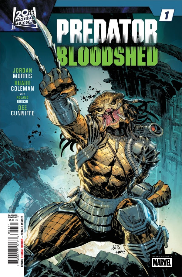 Predator Bloodshed #1 2026 Marvel Comics