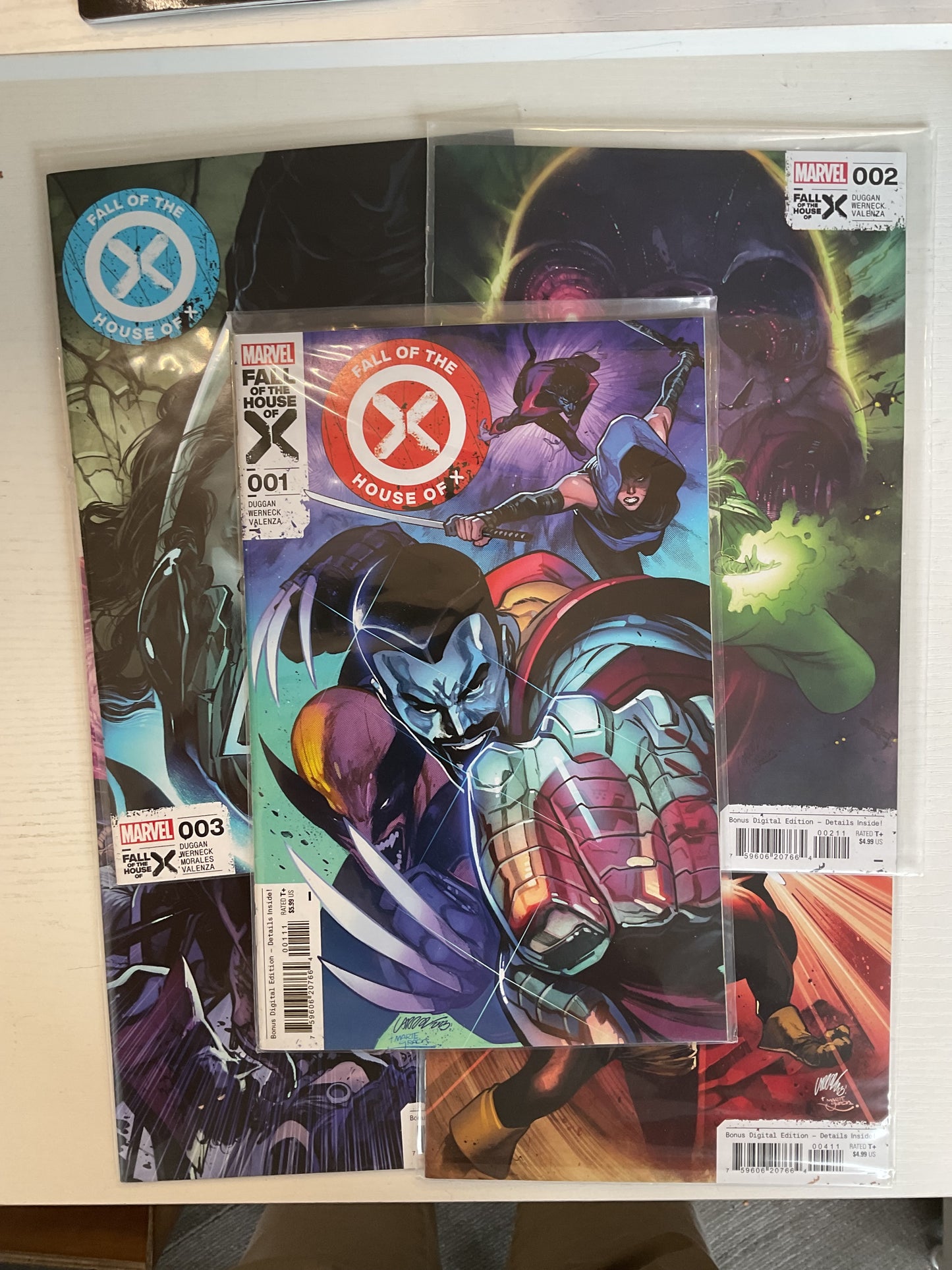 Fall Of The House Of X #1-5 2024 Marvel Comics Complete Series