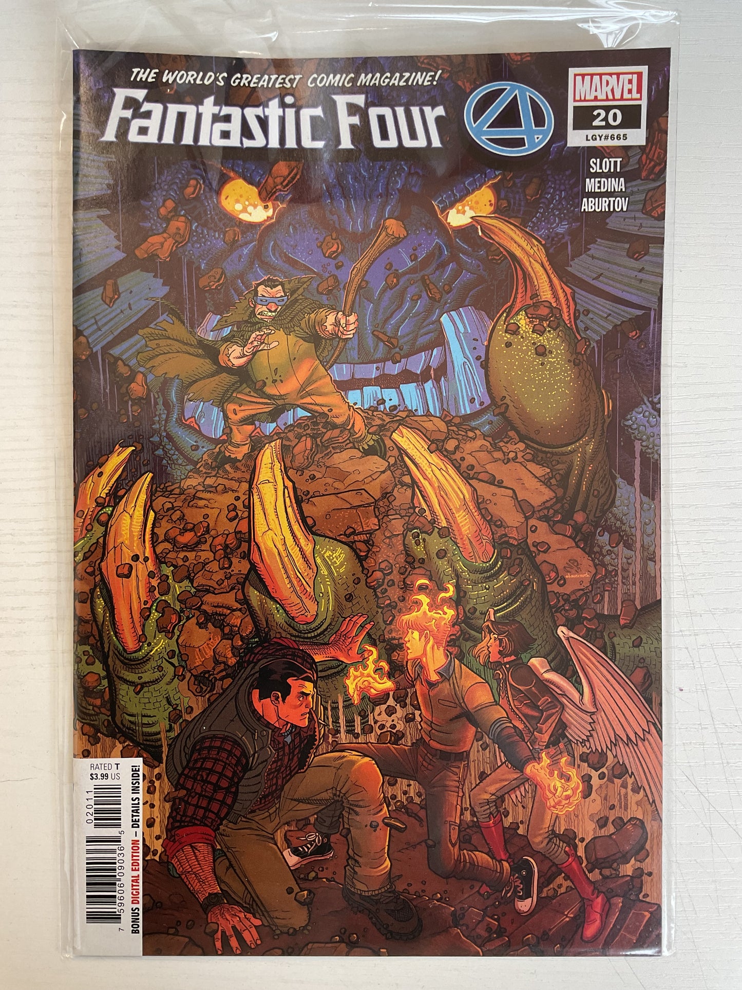 Fantastic Four #20 2019 Marvel Comics