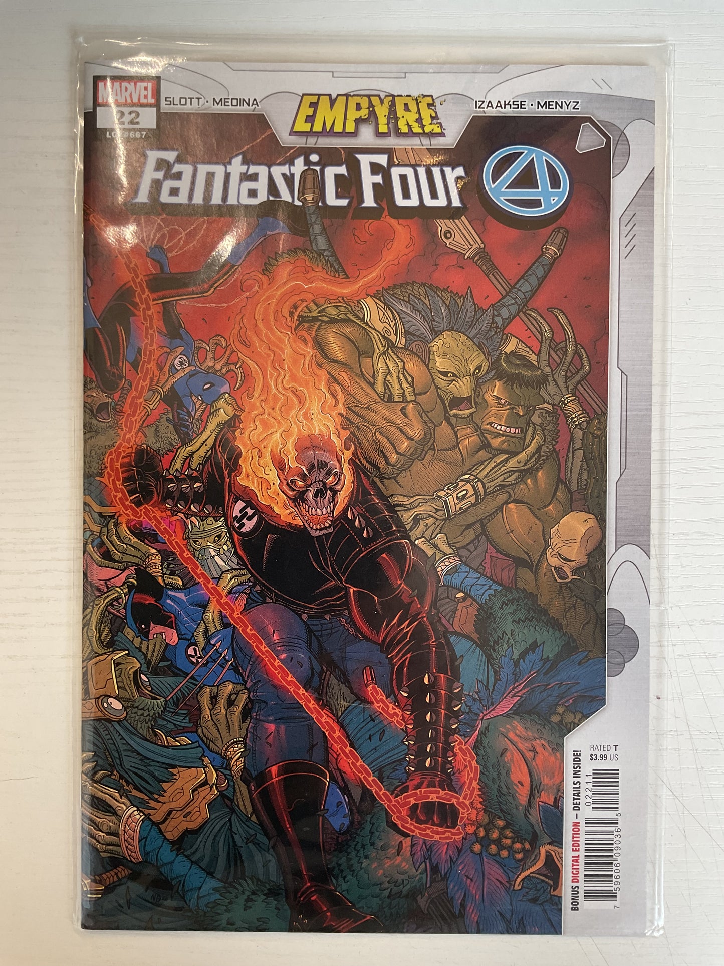 Fantastic Four #22 2020 Marvel Comics Empyre