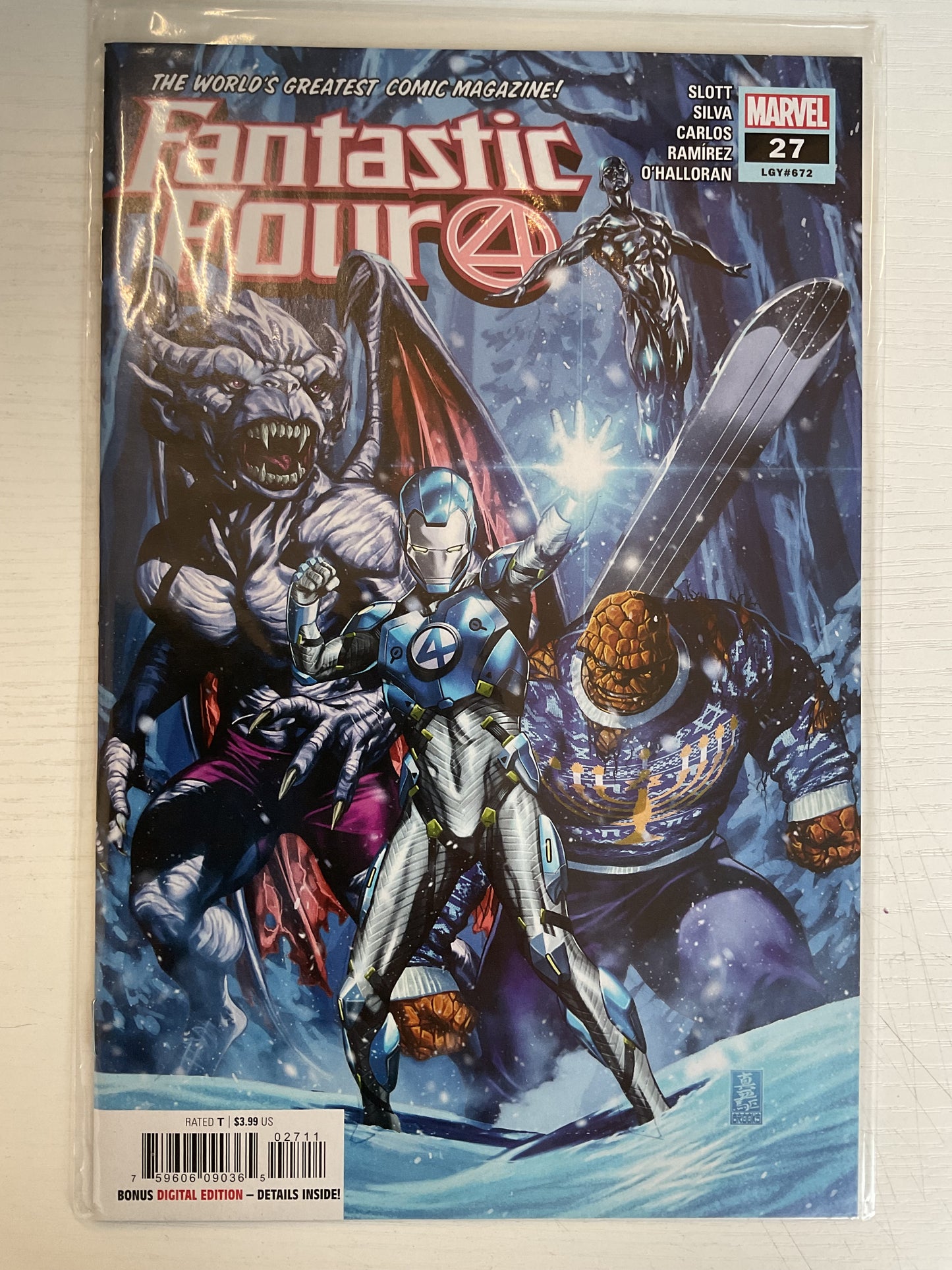 Fantastic Four #27 2020 Marvel Comics