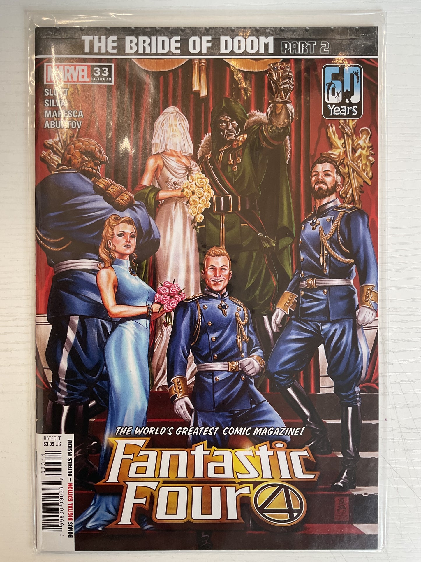 Fantastic Four #33 2021 Marvel Comics
