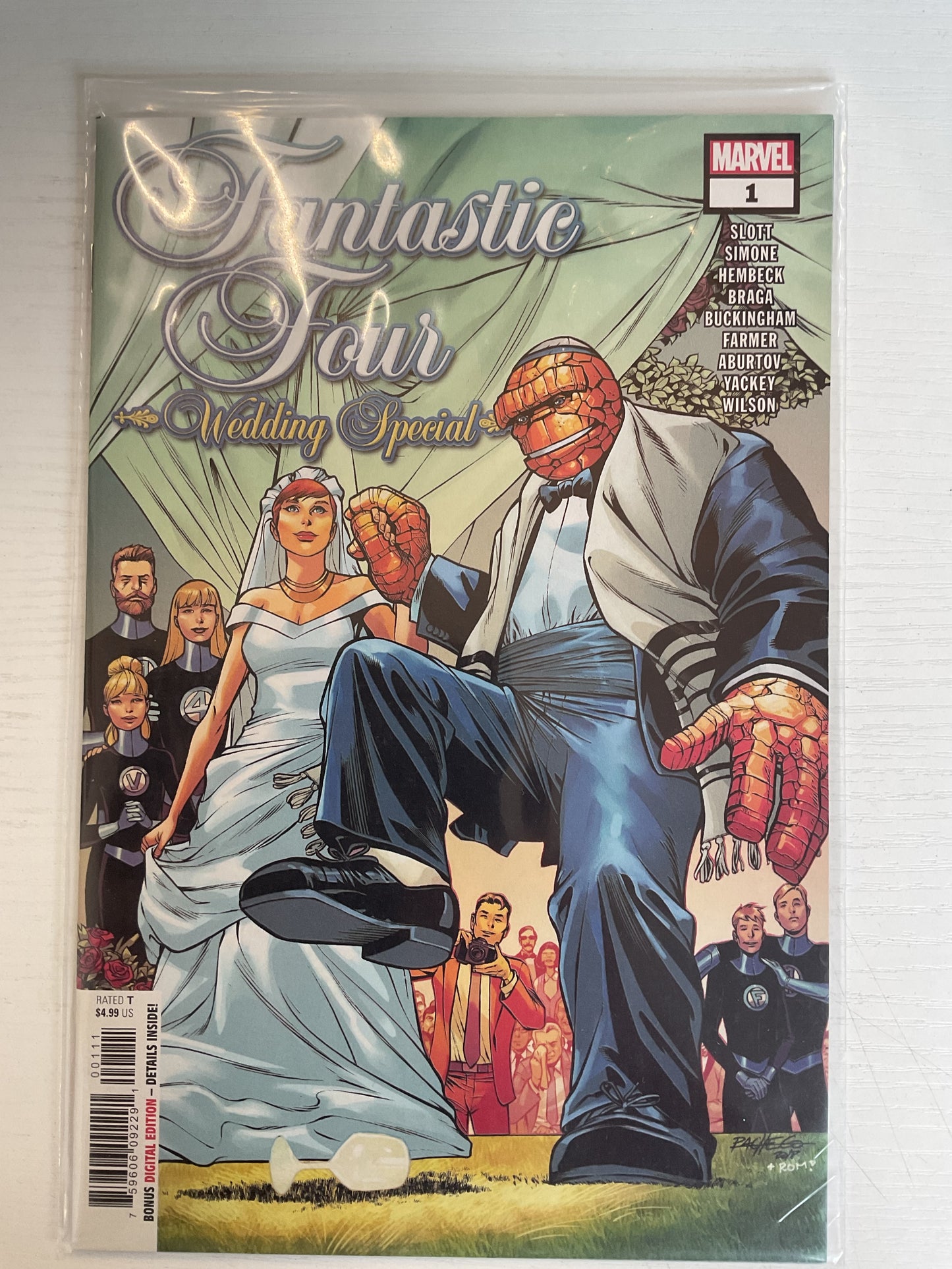 Fantastic Four Wedding Special #1 2018 Marvel Comics