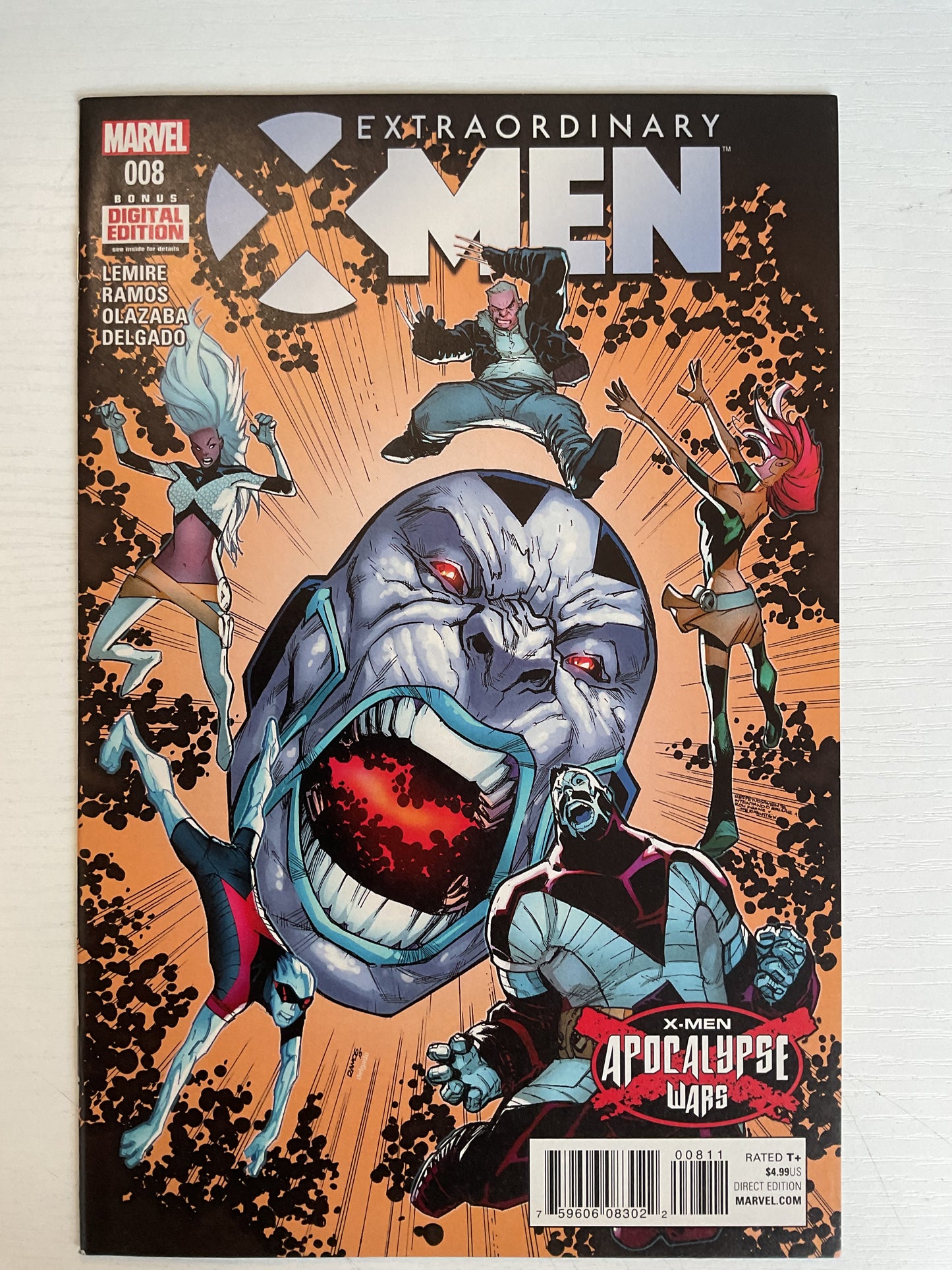 Extraordinary X-Men #8 2016 Marvel Comics Apocalypse Wars