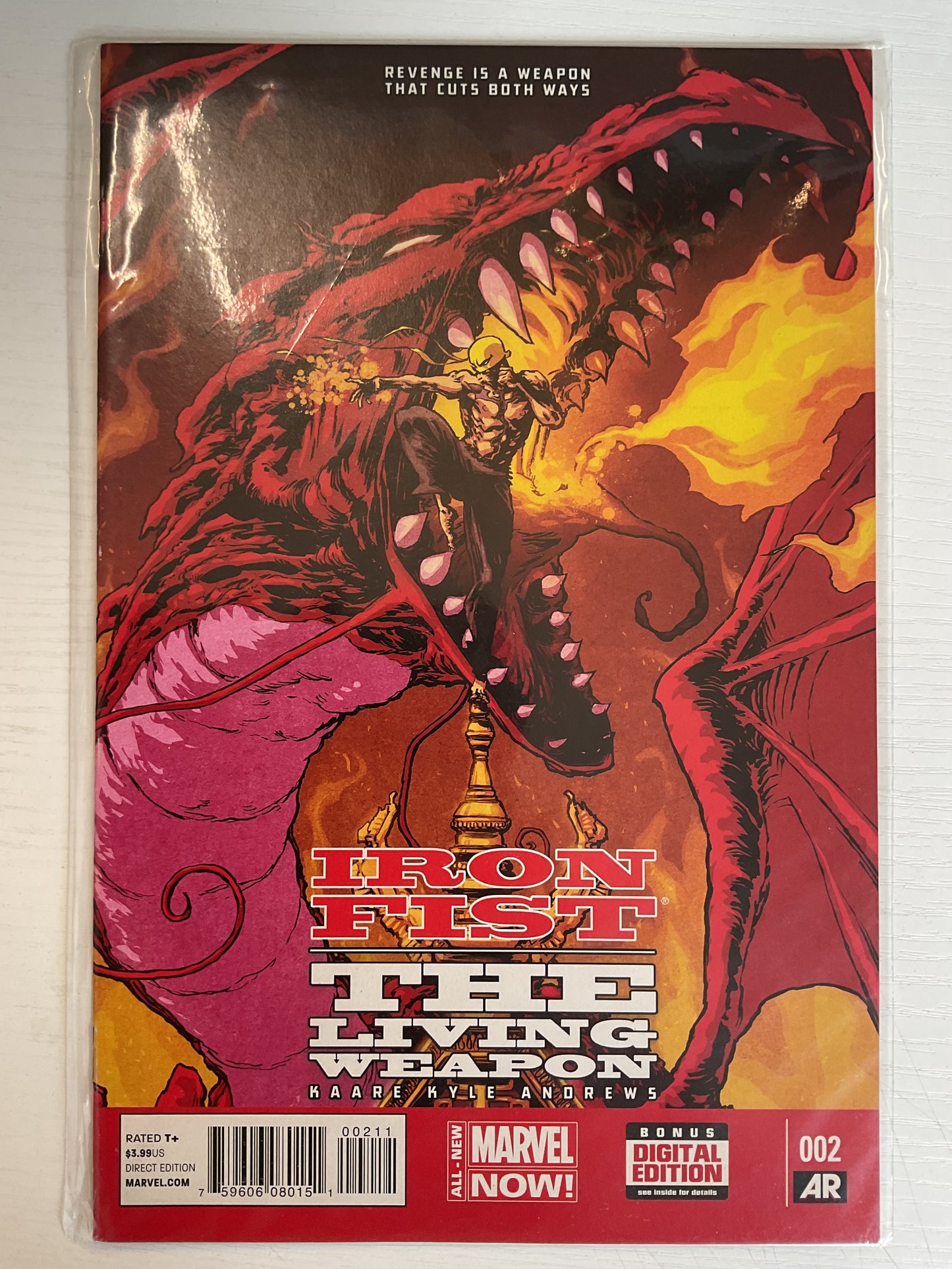 Iron Fist Living Weapon #2 2014 Marvel Comics