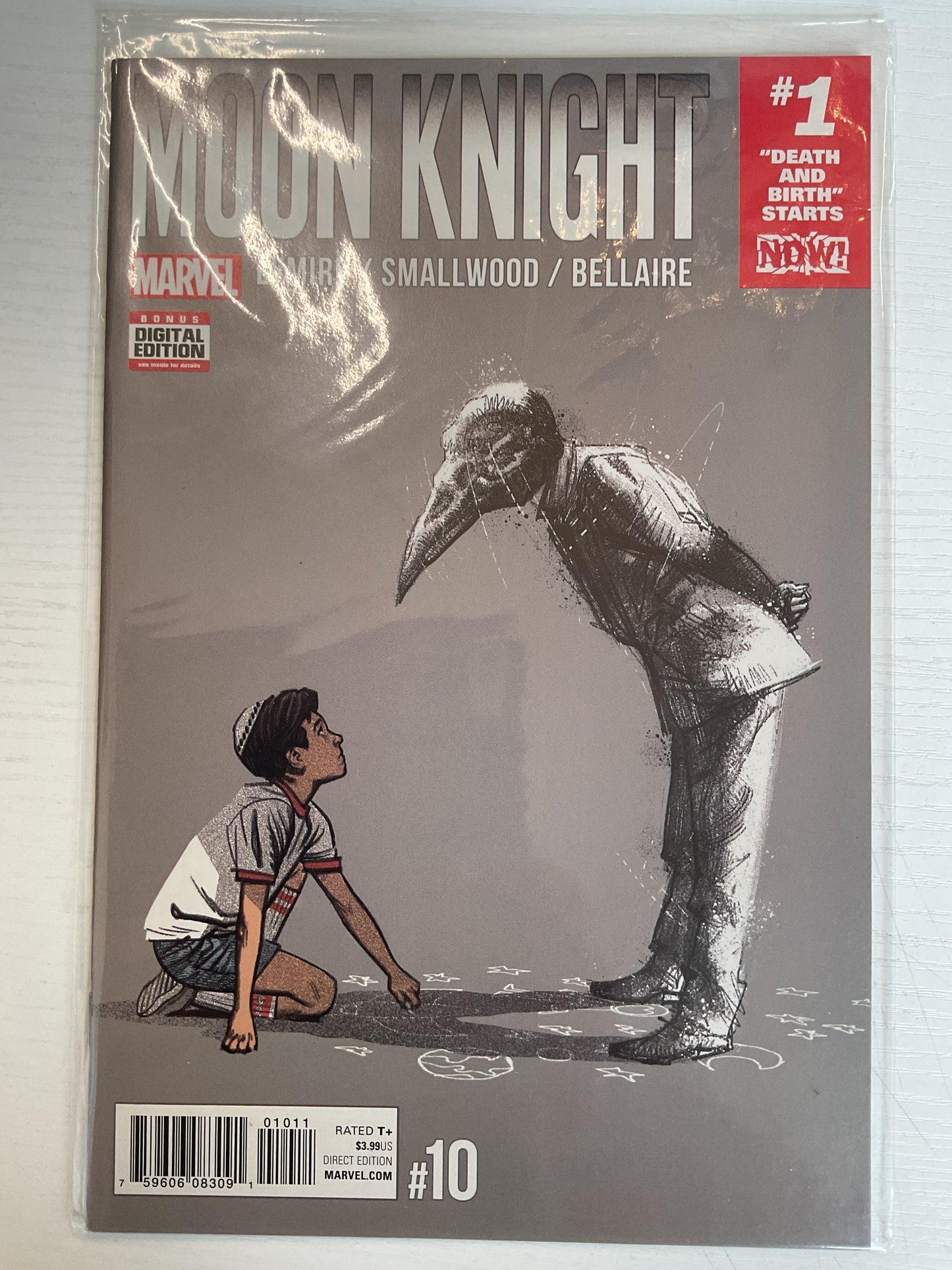 Moon Knight #10 2017 Marvel Comics Origin Of Marc Spector