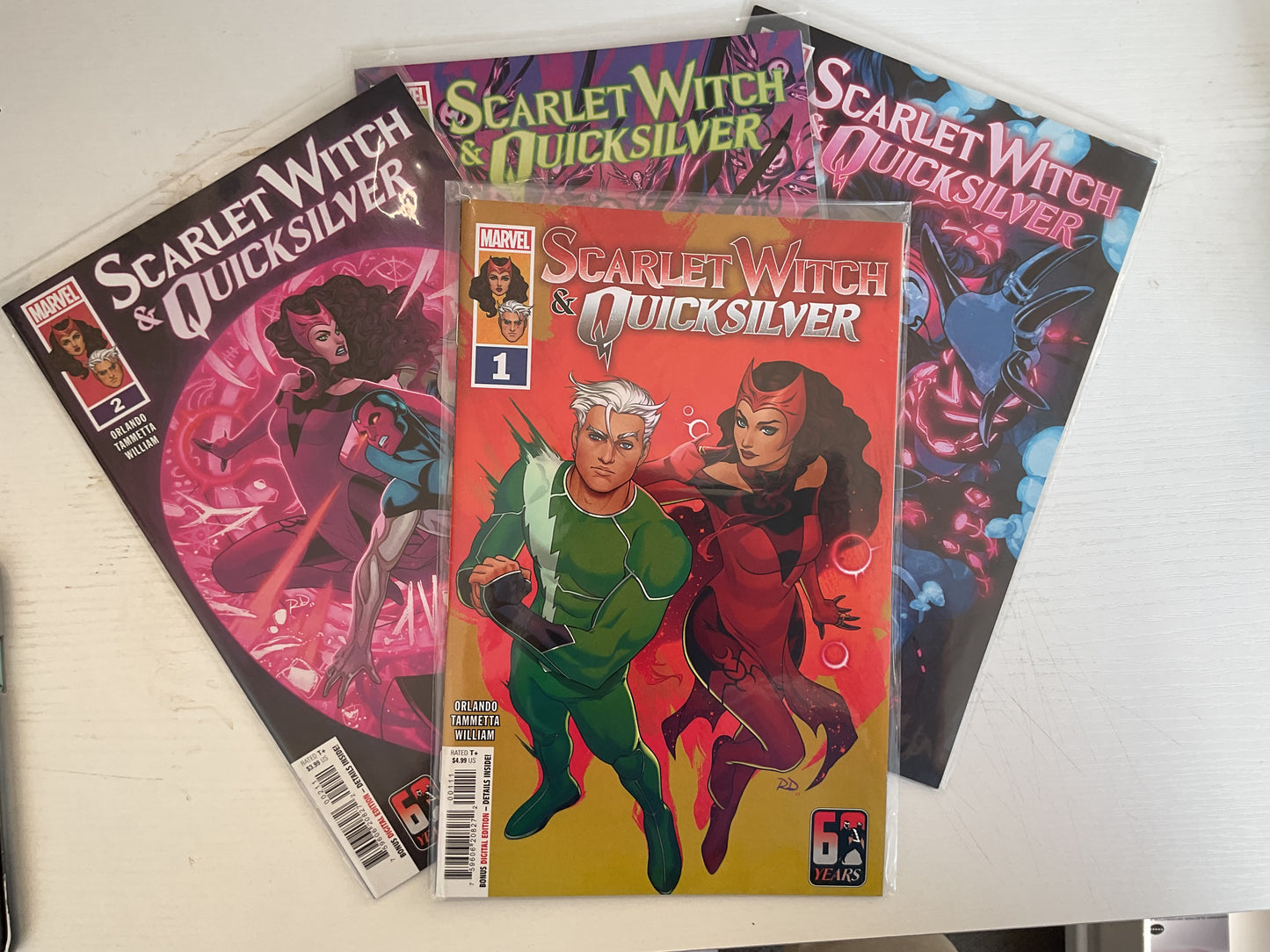 Scarlet Witch & Quicksilver #1-4 2024 Marvel Comics Complete Series