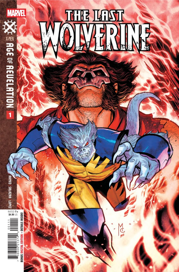 The Last Wolverine #1 2025 Marvel Comics Age Of Revelation