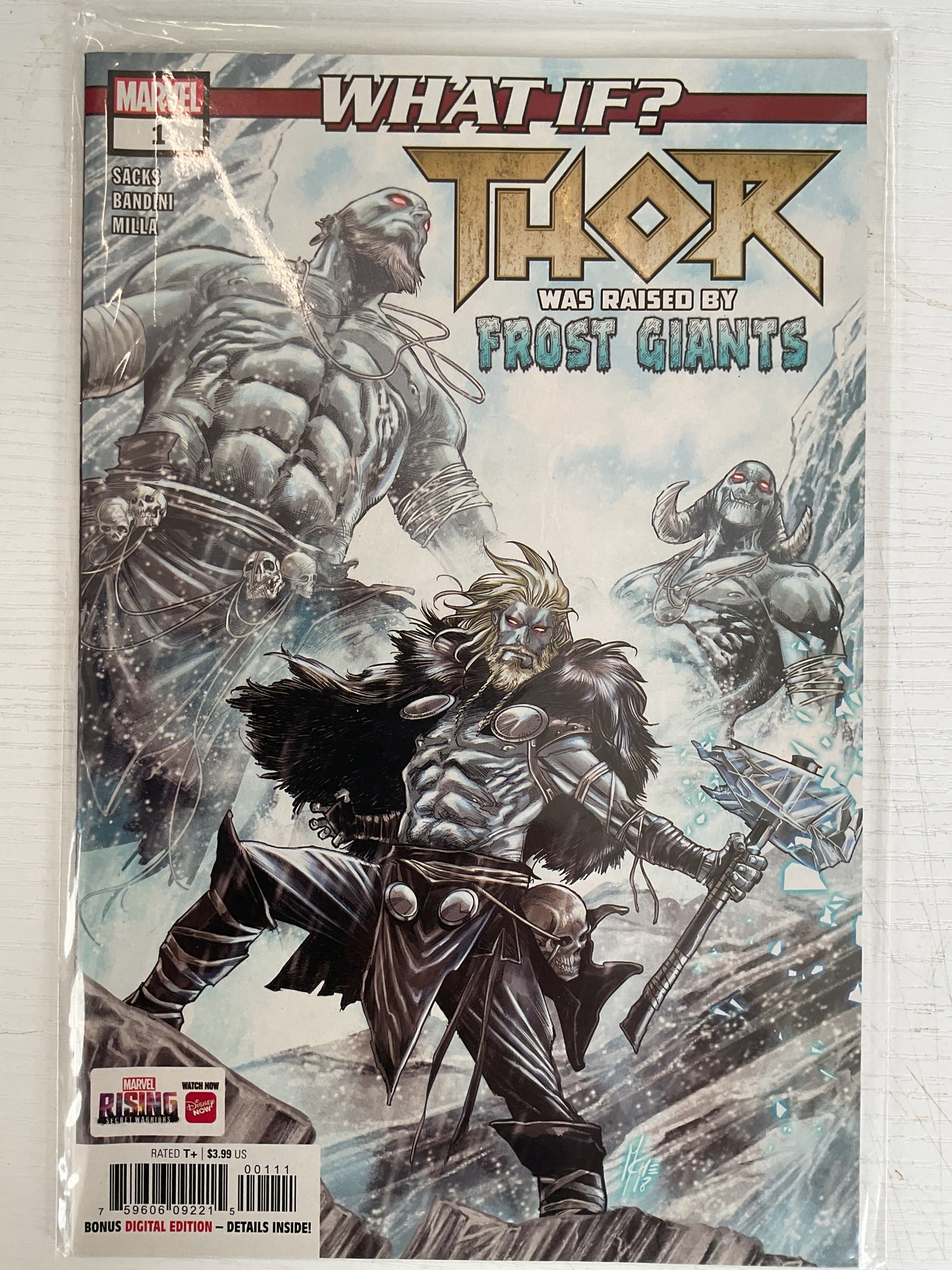 What If Thor Was Raised By Frost Giants #1 2018 Marvel Comics
