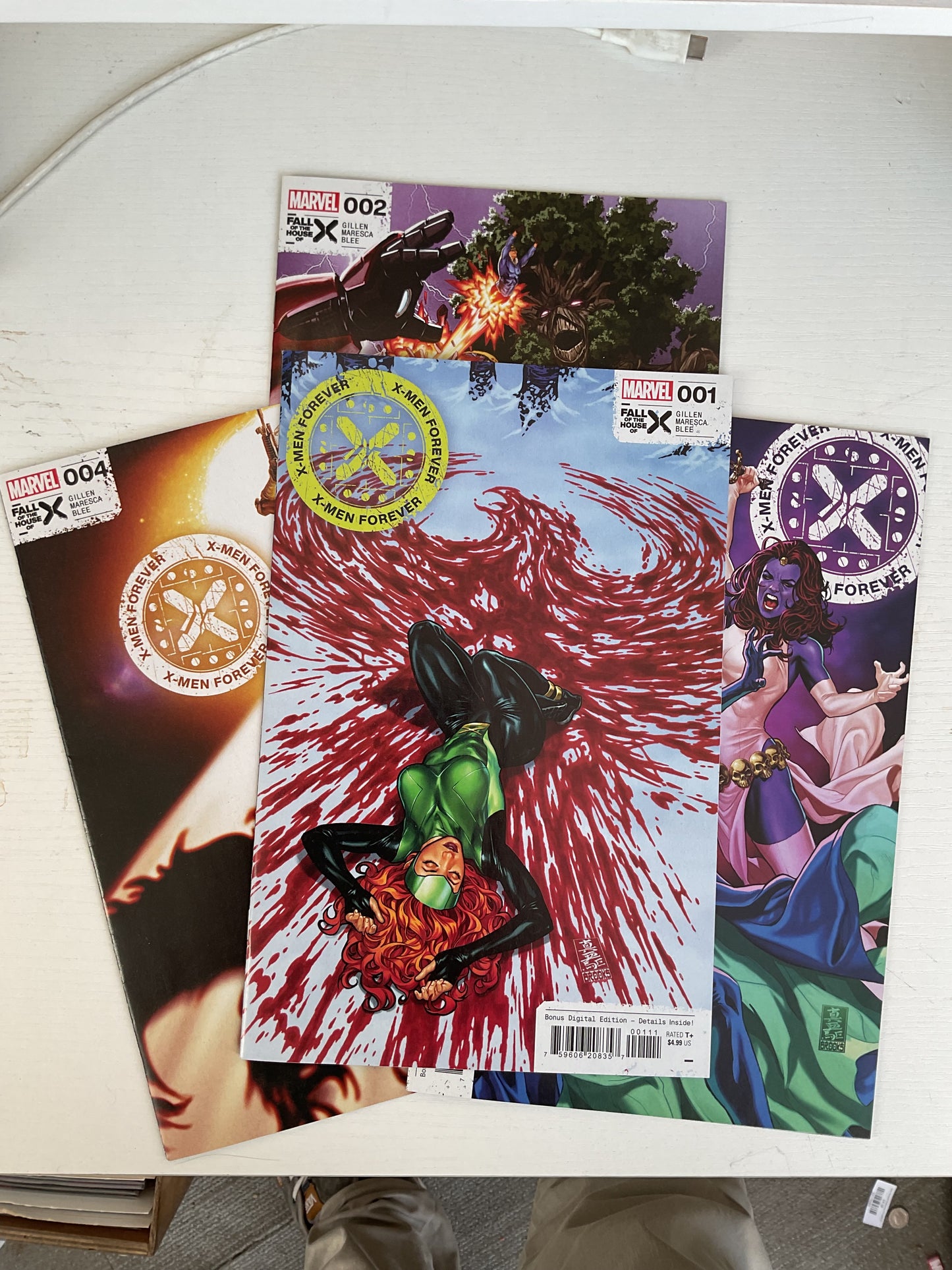 X-Men Forever #1-4 2024 Marvel Comics Complete Series