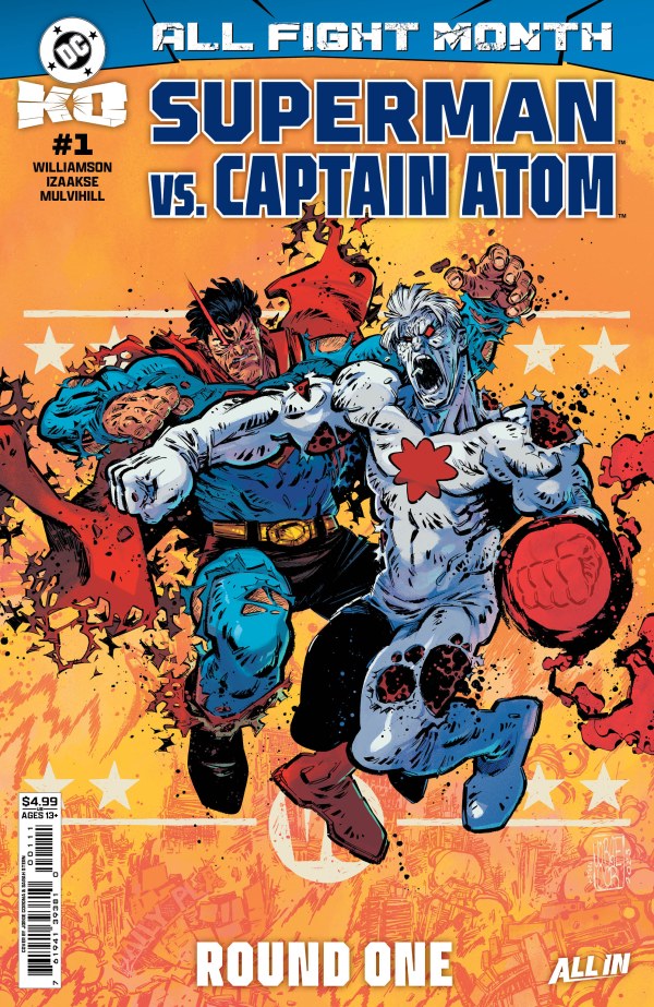DC K.O. Superman Vs Captain Atom #1 2025 DC Comics